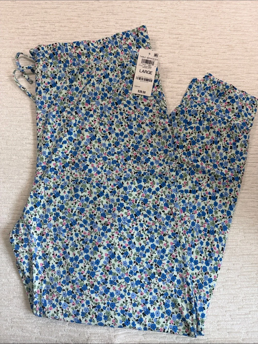 State of Day Dreamy Ditsy Printed Jogger Pajama Pants NWT